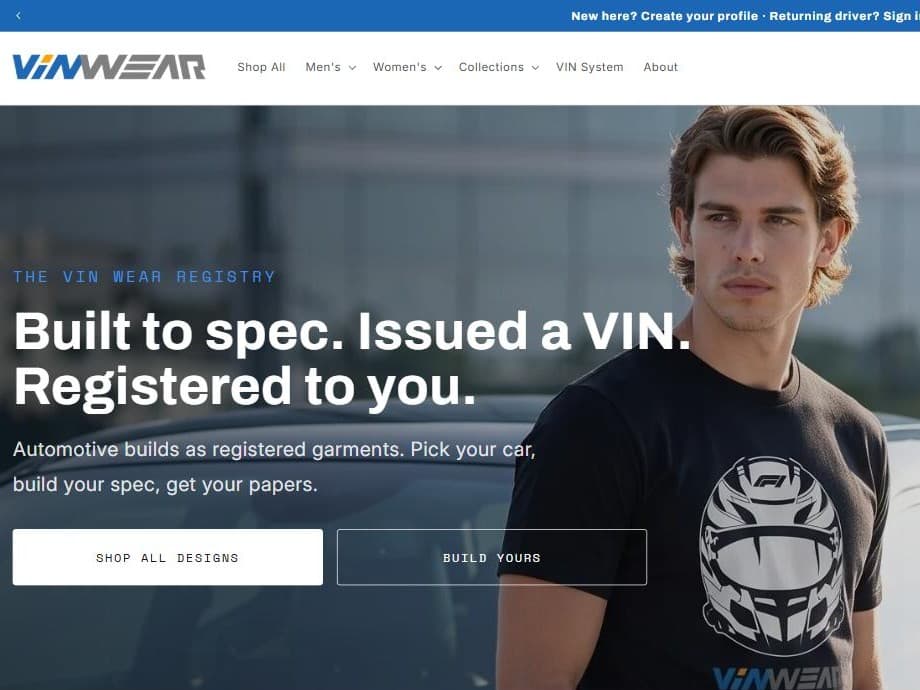 VIN Wear Automations — screenshot of the finished work